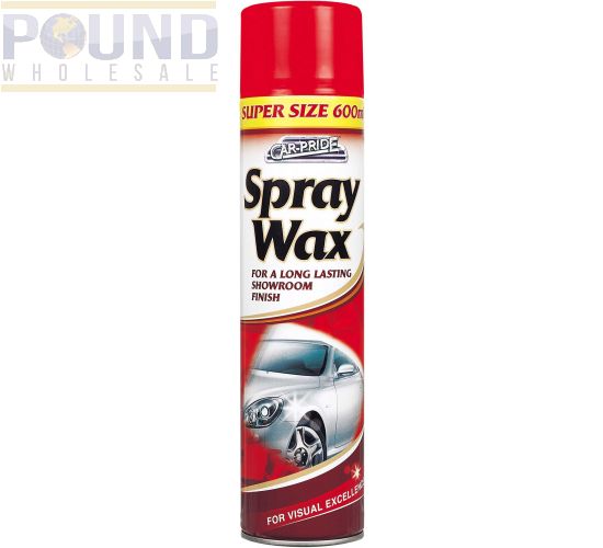 Wholesale Spray Wax 600ml | Pound Wholesale