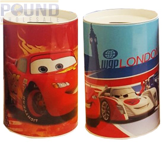 disney cars money box