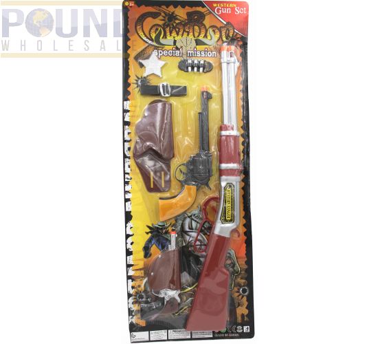 cowboy toy set