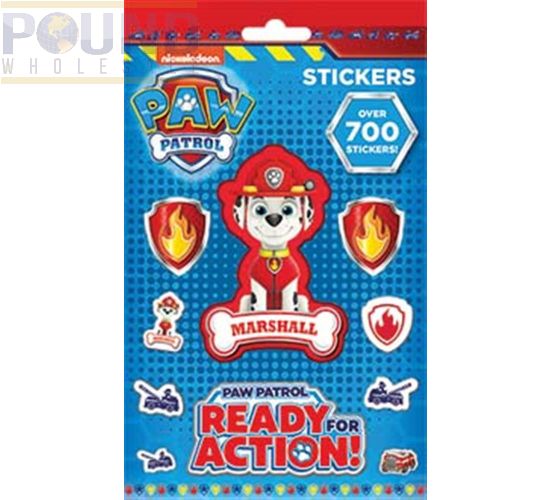 Wholesale Paw Patrol Over 700 Stickers Pound Wholesale