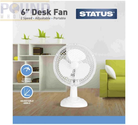 6 desk fan