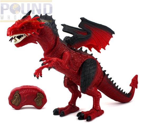 remote control walking dinosaur toy