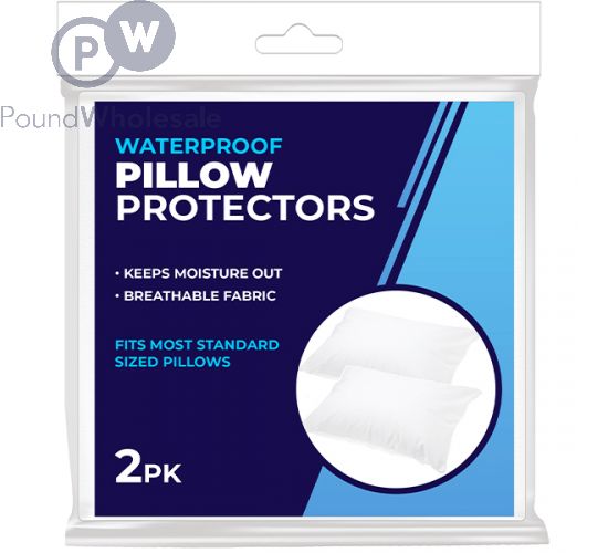 Wholesale Waterproof Pillow Protectors 2 Pack Pound Wholesale