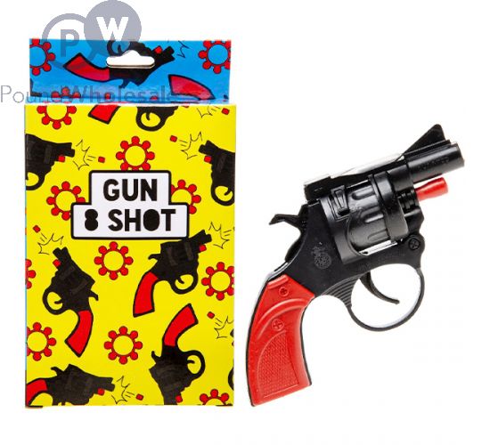 Wholesale 8-shot Revolver Pistol Cap Gun Play Set