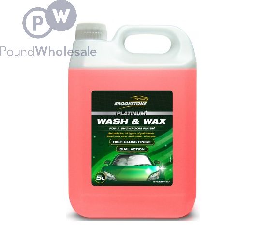 BROOKSTONE WASH AND WAX 5LTR