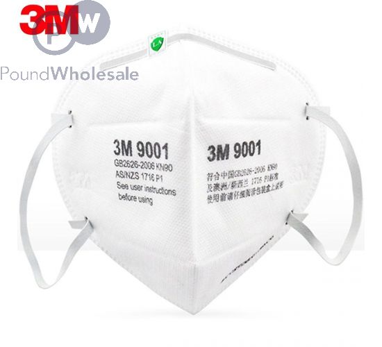 3M9001 PARTICULATE RESPIRATOR NOSECLIP MOUTH MASKS