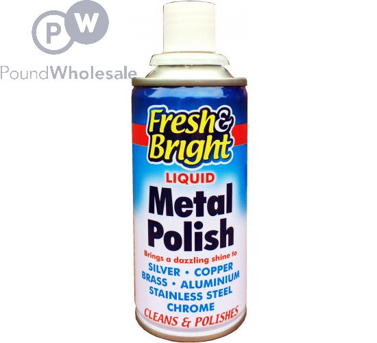 FRESH & BRIGHT LIQUID METAL POLISH 180ML