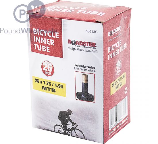 Bicycle inner tube 26 x 1.75 on sale