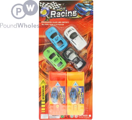 Wholesale Hot Racing Car Launchers With 4 Cars (approx 38cm X 17cm ...