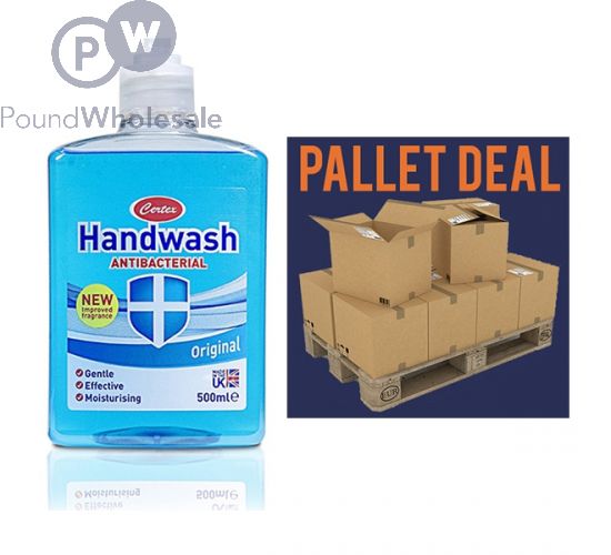 CERTEX ORIGINAL ANTIBACTERIAL HANDWASH 500ML PALLET DEAL