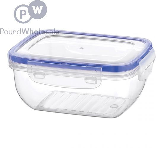 Wholesale Bager Click & Lock Rectangular Food Storage Container 2300ml ...