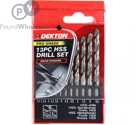 Hss deals drill set