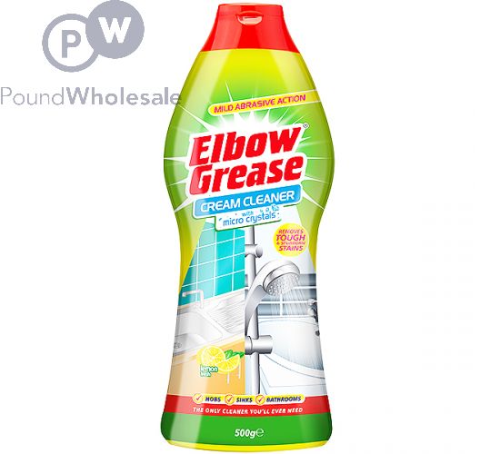 Elbow Grease Cream Cleaner With Micro Crystals For Kitchens Bathrooms