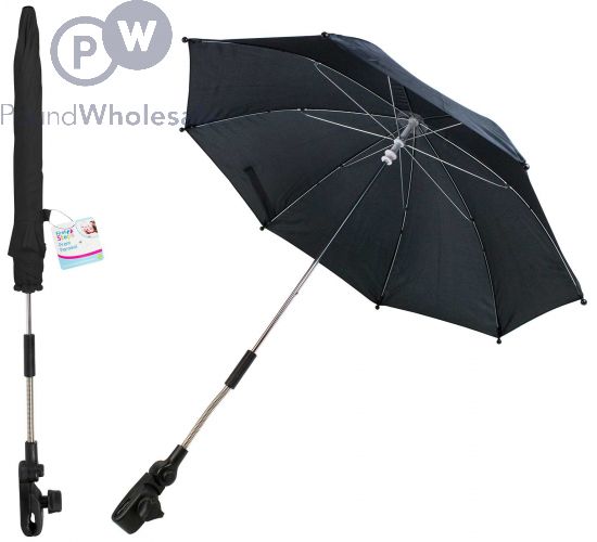 Black pram outlet parasol