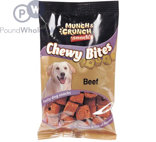 Munch Crunch Chewy Bites Beef