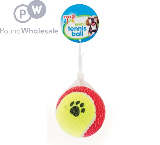 Jumbo tennis ball sales for dogs