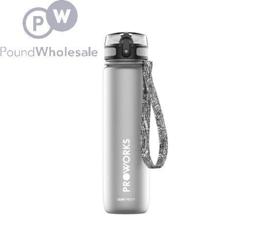 All Black Food Flask - Proworks Bottles