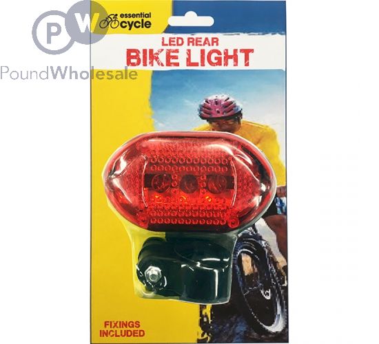 ESSENTIAL CYCLE LED REAR BIKE LIGHT