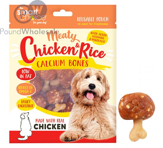 Chicken and rice dog treats hotsell