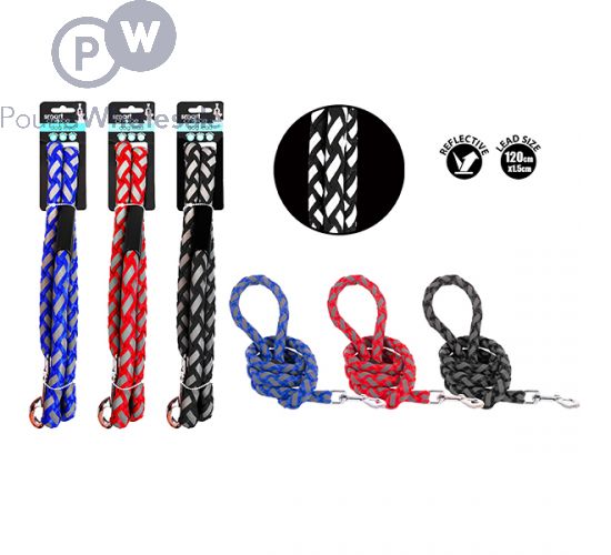 Wholesale Smart Choice Strong Reflective Rope Dog Lead 1.2m