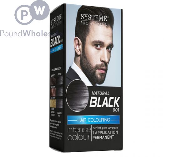 Wholesale Mens Permanent Black Pro-dye No.1