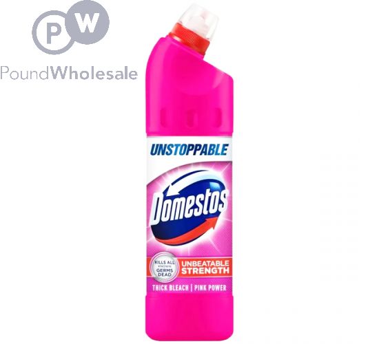 Wholesale Domestos Pink Thick Bleach 750ml | Pound Wholesale