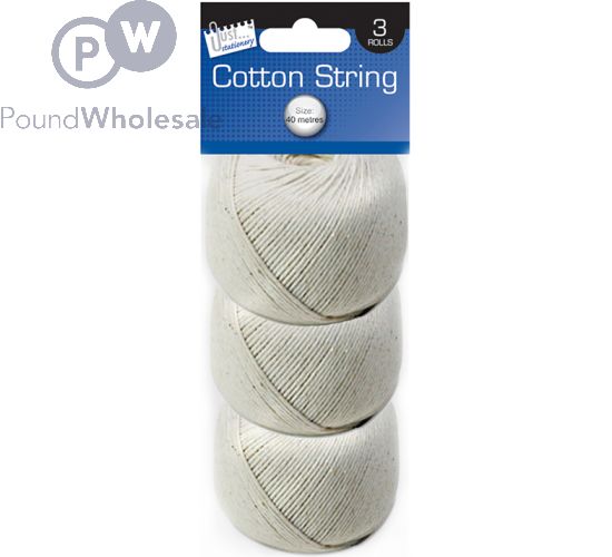 G260253 - Cotton String - 500g Unpolished - Pack of 1