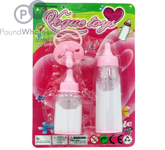 Pink baby sales bottles in bulk