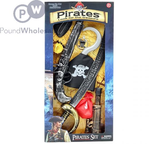 PIRATE ROLE PLAY & DRESS-UP SET