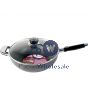 PRIMA NON-STICK WOK WITH GLASS LID 26CM