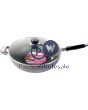 PRIMA NON-STICK WOK WITH GLASS LID 30CM