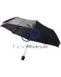 3-FOLD SUPER MINI UMBRELLA BLACK CDU