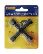 4 Way Service Utility Key