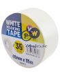 MARKSMAN WHITE MASKING TAPE 48MM X 35M SIDE VIEW