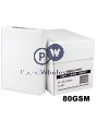 PREMIUM PRINTER COPIER A4 PAPER 80GSM 2500 SHEETS BOX