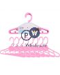 FIRST STEPS PINK BABY CLOTHES HANGERS 8PK