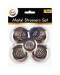 DID METAL STRAINERS SET 5 PACK