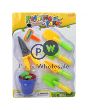 PLANTING TOOLS GARDENING SET & PLANT POT