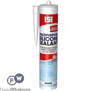 151 Multipurpose Silicone Sealant White 280ml
