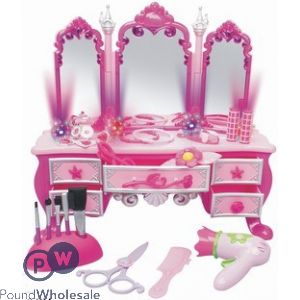 Beauty Play Set Dressing Up Table