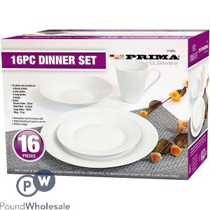 PRIMA DINNER SET 16PC