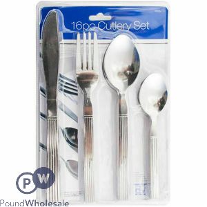 Stainless Steel Cutlery Set 16pc