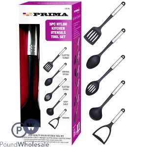 Prima Nylon Kitchen Utensils Tool Set 5pc