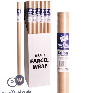 Just Stationery Kraft Parcel Wrap 2.5m X 70cm