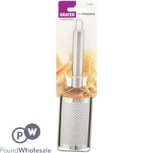 Prima Stainless Steel Oval Hand Grater 8.8cm X 5.7cm