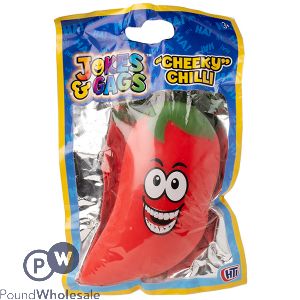 Jokes &amp; Gags Cheeky Chilli Squish Toy