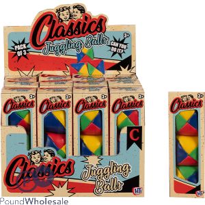 Classics Juggling Balls 3 Pack Cdu