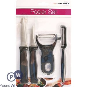 Prima Knife & Peeler Set 4pc