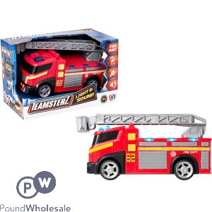 Teamsterz Light Up & Sound Fire Engine Toy
