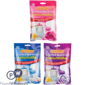 151 Scented Hanging Wardrobe Dehumidifier Assorted